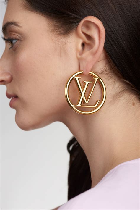 louis vuitton louise hoop earrings dupe